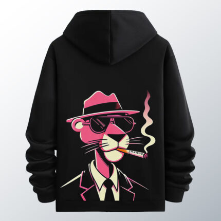 Panther Noir Black Hoodie